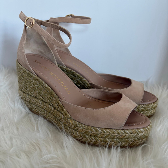 Stuart Weitzman Womens
Nudistcurve Wedge Espadrilles 8B - Picture 7 of 14